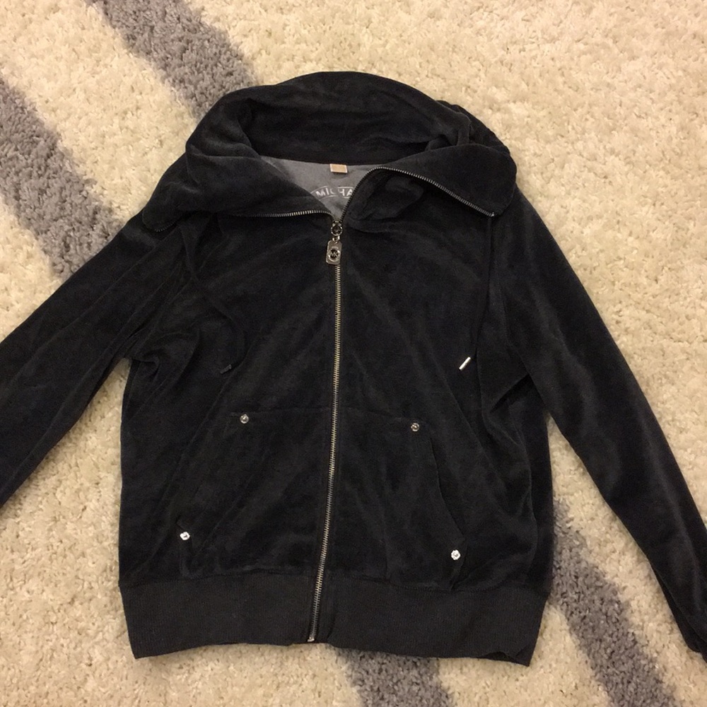 Michael Kors Grey Velvet Jacket